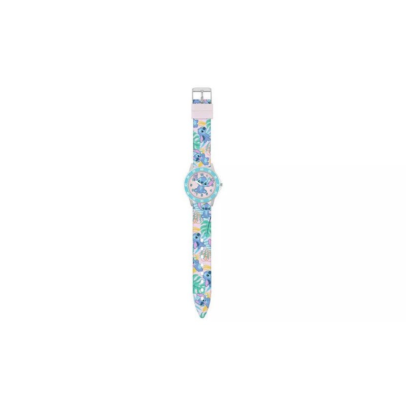 Disney Lilo & Stitch Stitch Time Teacher Analog Watch (Blue/Pink) - Image 2