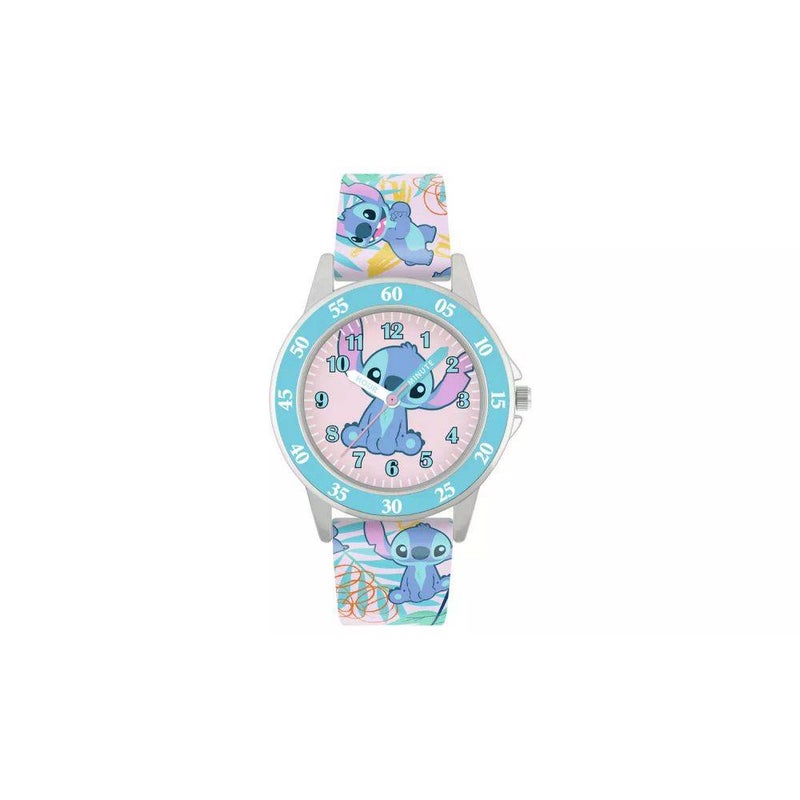Disney Lilo & Stitch Stitch Time Teacher Analog Watch (Blue/Pink) - Image 3
