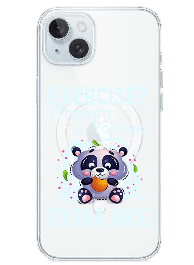 Theodor Magnetic Case for iPhone 15 Plus 6.7-inch Compatible with MagSafe Wireless Charging, Shockproof Phone Bumper Cover Extra rice copy - Image 1