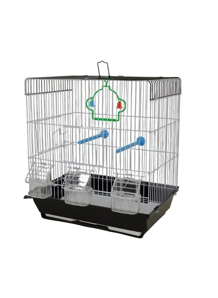 Light Weight Hanging Bird Cage For Small Birds Parakeets, Cockatiels, Canary, Finch, Budgie, Lovebirds - Image 2