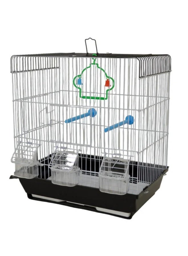 Light Weight Hanging Bird Cage For Small Birds Parakeets, Cockatiels, Canary, Finch, Budgie, Lovebirds - Image 1