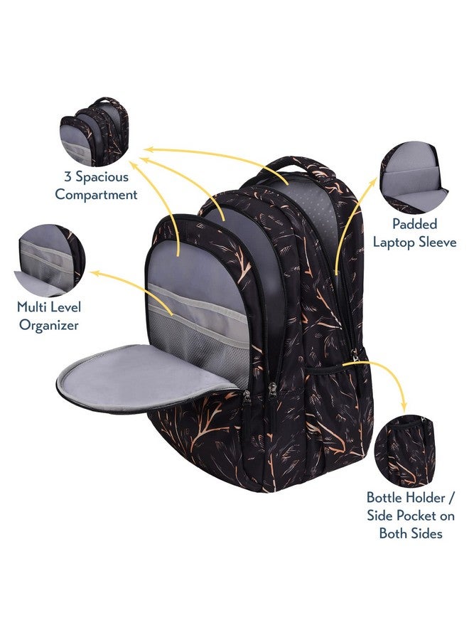 جيني حقيبة ظهر جيني جليتر للنساء - 3 أقسام، حقائب كمبيوتر محمول للفتيات، حقائب ظهر جامعية أنيقة وعصرية للفتيات، حقائب مقاومة للماء وخفيفة الوزن للاستخدام في المكتب والسفر. - Image 2