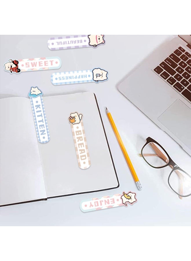 30 ورقة من علامات مرجعية ورقية لحيوانات كرتونية - Image 4