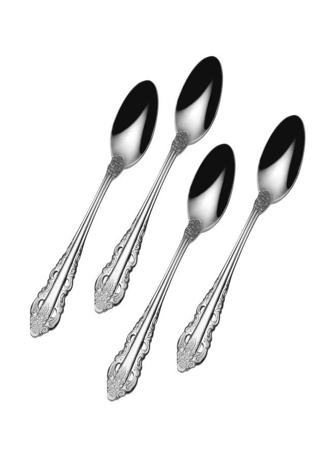 Wallace Antique Baroque 18/10 Stainless Steel Coffee Spoon (Set of Four) - Image 1