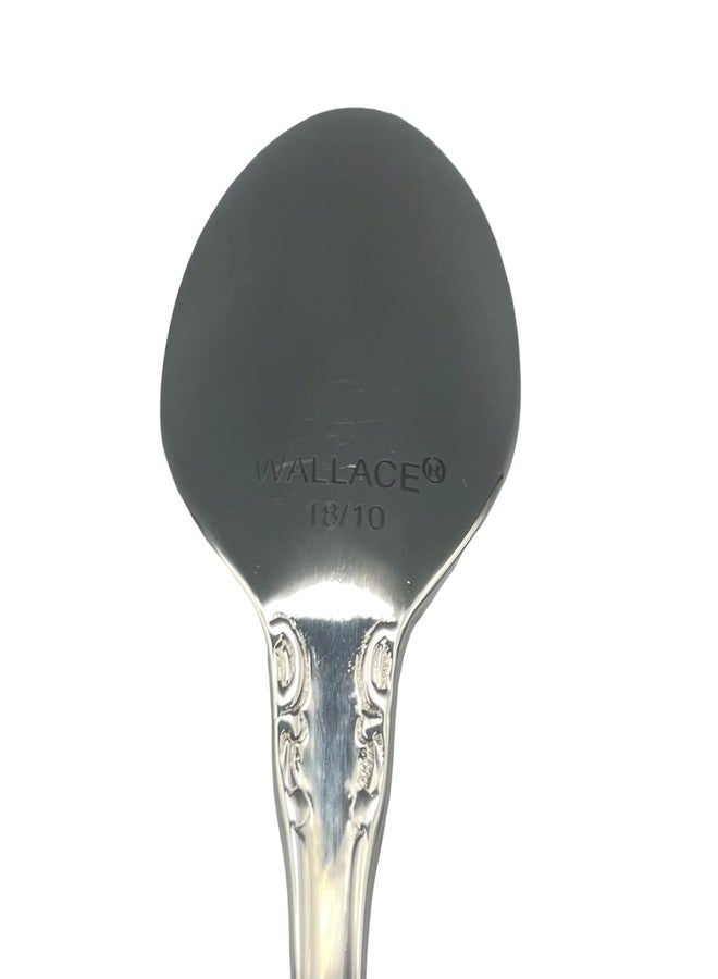 Wallace Antique Baroque 18/10 Stainless Steel Coffee Spoon (Set of Four) - Image 4