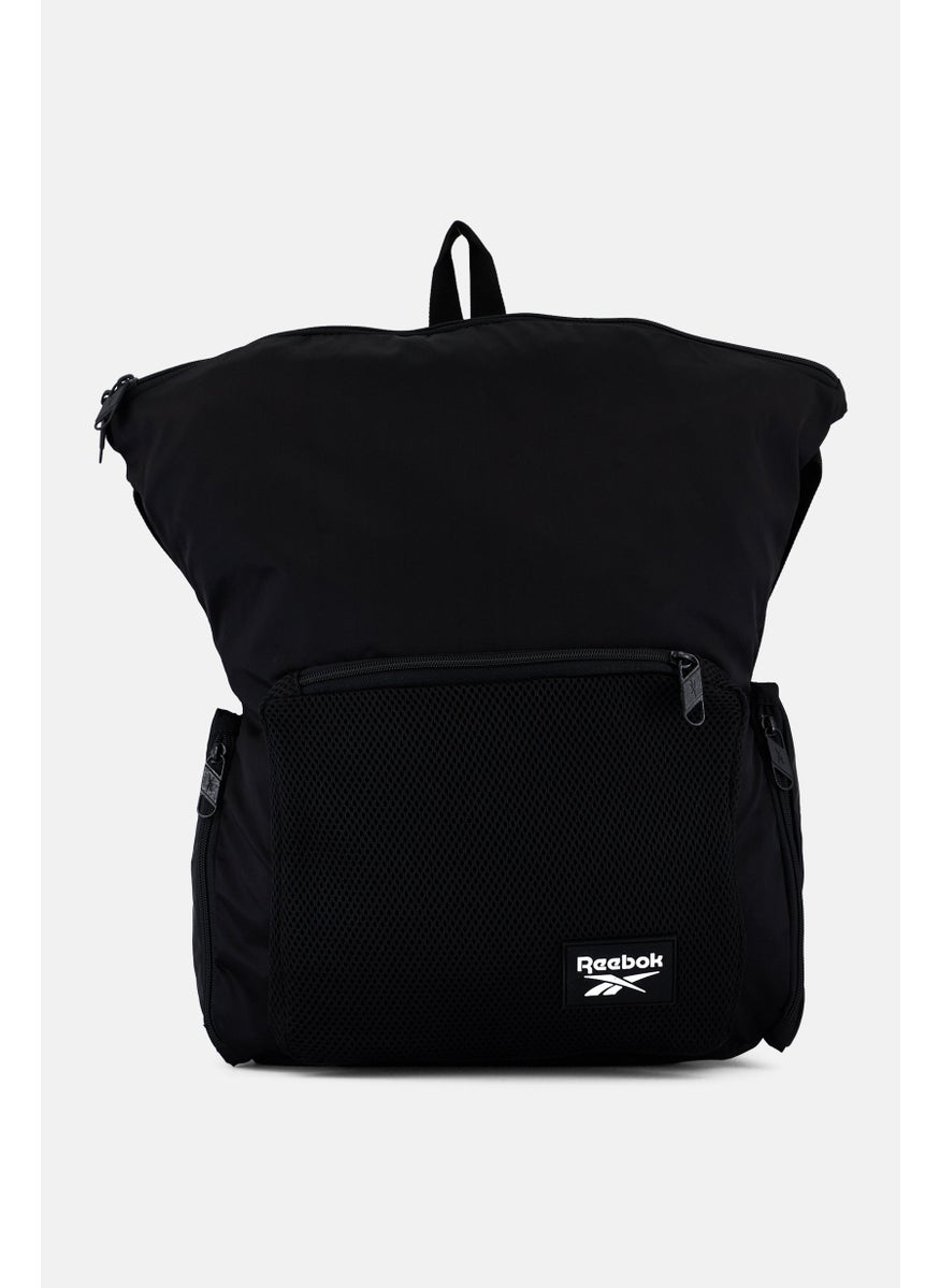 Reebok Women Brand Logo Backpack 43 H x 39 L x 15 W cm, Black  - Image 1
