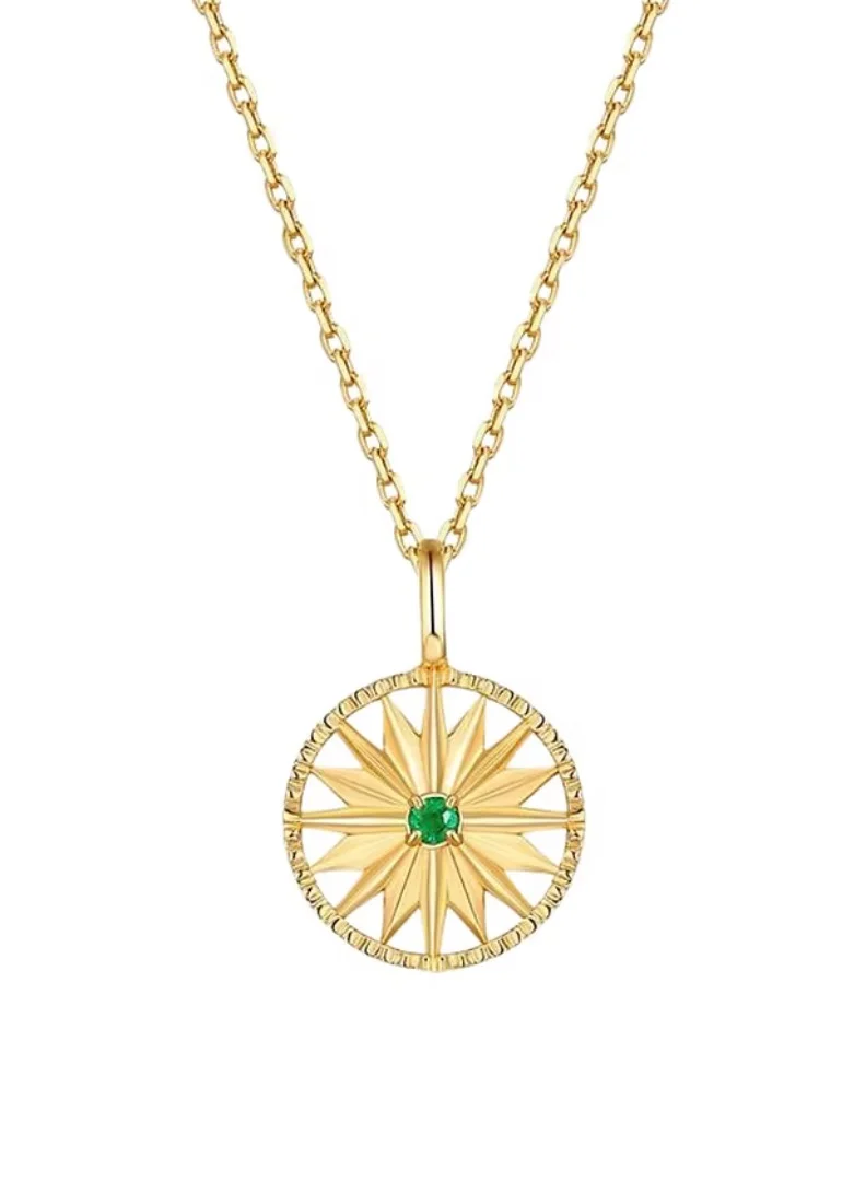 The Enchanted Emerald Necklace