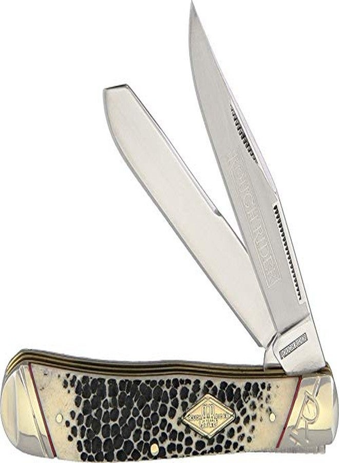 Rough Rider Trapper Buckshot Bone RR1544