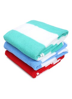 Status Contract Bath Towels |Coral Fleece Quick Dry Towel |Luxury Bath Towels with Hook Hair Towel for Men & Women |(Assorted) (Set of 3), 350 TC, 60 X 120 Cm  - Image 3