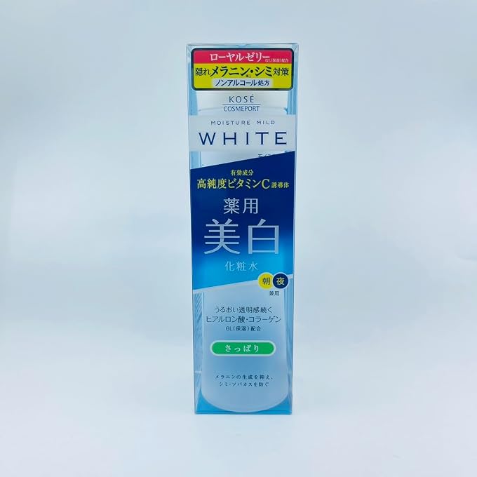 KOSE Moisture Mild White Lotion L (Refreshing) 180ml - Image 3