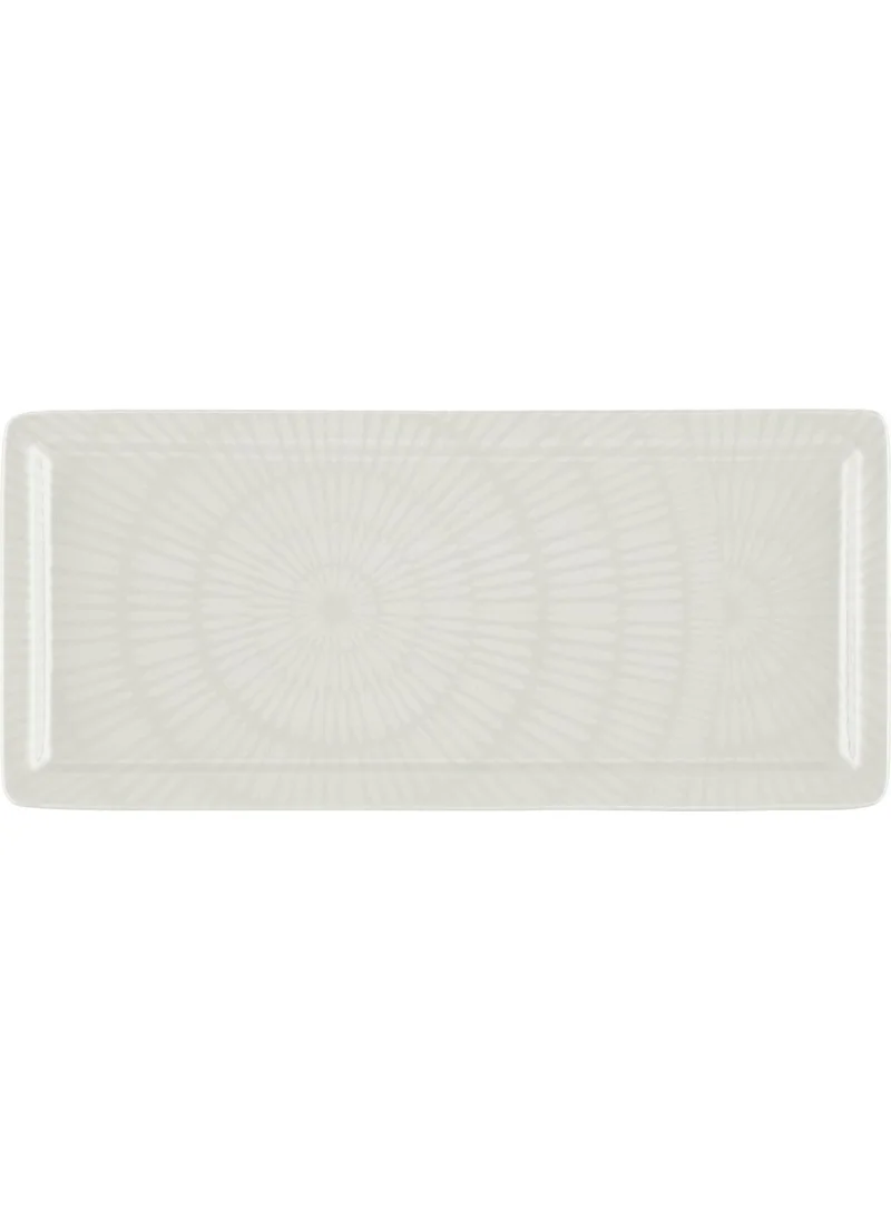 The Mia Noon Rectangular Serving Cream 35X16 cm