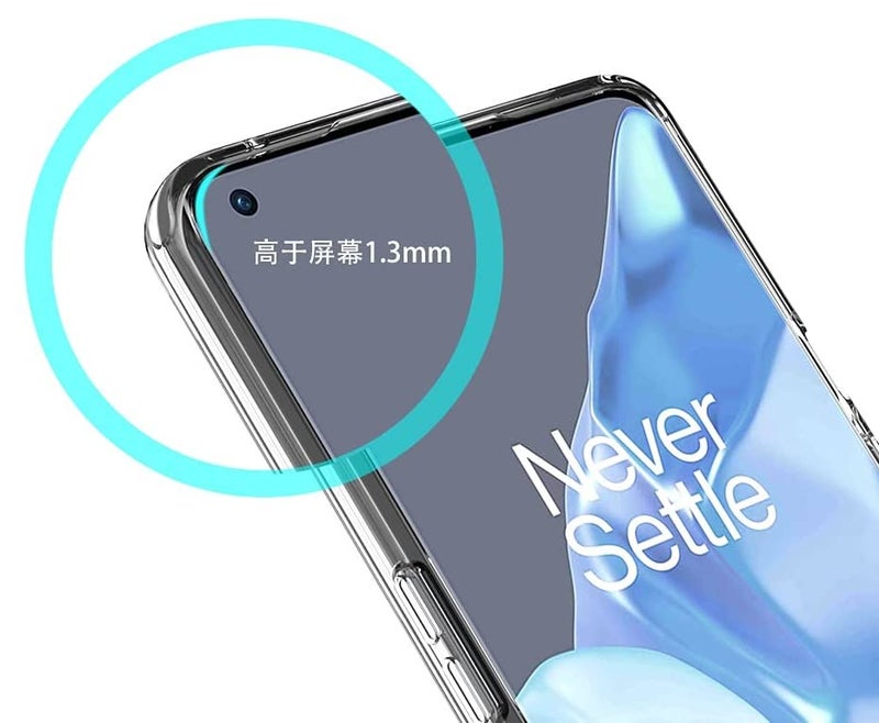 Nishtech غطاء خلفي شفاف هجين ناعم رفيع مضاد للغبار لجهاز OnePlus 9 Pro مع حماية الكاميرا - Image 5