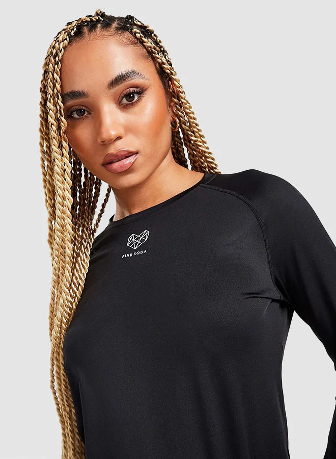 Pink Soda Medley Fitness Top