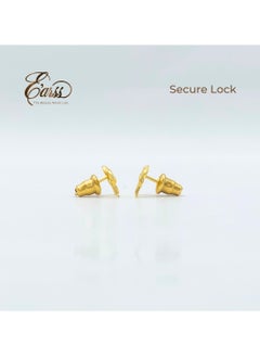 Bow Gold Earring | Stainless Steel | 18K Gold Plated - pzsku/Z4D9F04AE9D5AE736CE77Z/45/_/1738142700/1c13de69-638d-410e-a027-d336d23d72d5