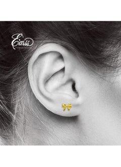 Bow Gold Earring | Stainless Steel | 18K Gold Plated - pzsku/Z4D9F04AE9D5AE736CE77Z/45/_/1738142718/2ab53ef7-4fe8-4a39-bcfa-5c57adade828