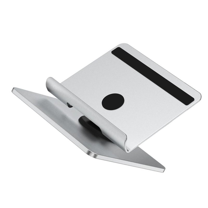 Adjustable Folding Phone Stand Sturdy Desktop Holder for Mobile Devices Black - Image 2