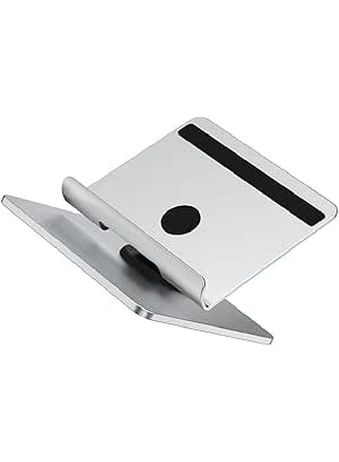 Adjustable Folding Phone Stand Sturdy Desktop Holder for Mobile Devices Black - Image 1