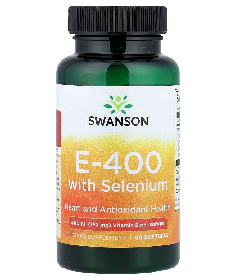 E-400 With Selenium 90 Softgels