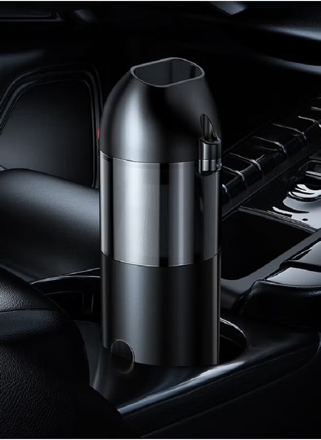 Usams مكنسة كهربائية للسيارة – محمولة بدون سلك وقابلة للنقل، محرك قوي قابل للشحن مع شفط قابل للتعديل، تصميم خفيف الوزن لتنظيف السيارة والمنزل والمكتب، مثالية للغبار، شعر الحيوانات الأليفة، الفتات والمزيد - Image 3