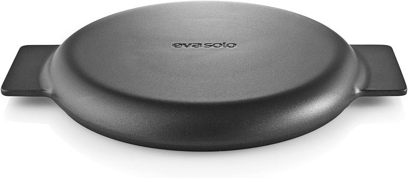 Eva Solo 16 cm Stainless Steel Draining Lid Multi-Function Strainer Cover for Saucepans & Pots, Durable, Dishwasher Safe, Scandinavian Design (Lid saute pan 24 cm) - Image 1
