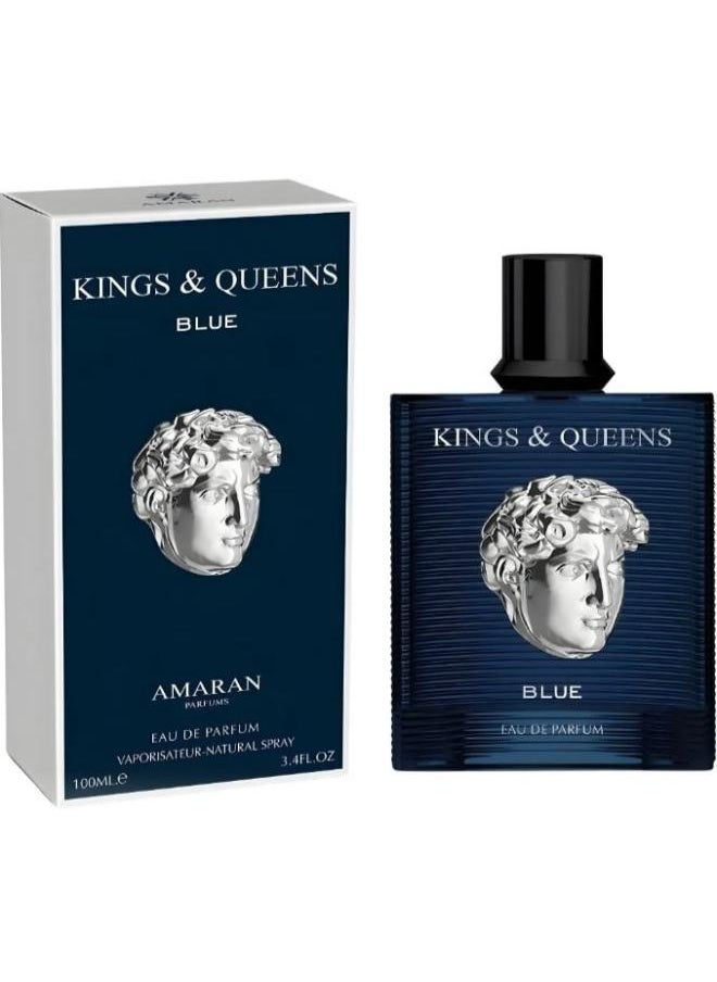 AMARAN - عطر كينجز اند كوينز بلو للجنسين 100 مل - Image 1