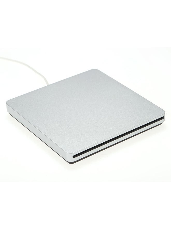 NIBEMINENT External CD DVD USB ROM Writer Silver  - Image 3