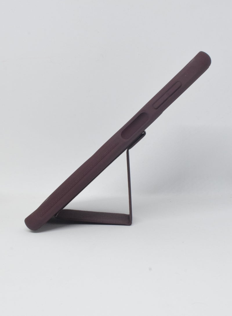 BORTONY Protective Case Cover With Finger Grip Stand For Samsung Galaxy A12 - Image 3