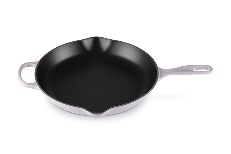 Le Creuset Le Creuset Enameled Cast Iron Signature Iron Handle Skillet 1175 238 qt Shallot 