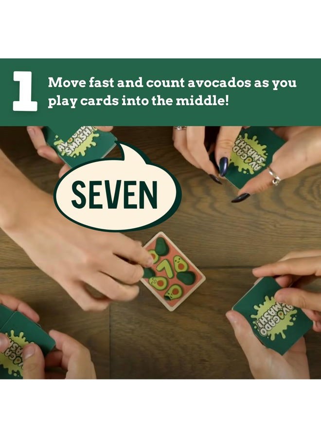 Ridley's Avocado Smash | Fast Paced Family Card Game | Snap - Image 3