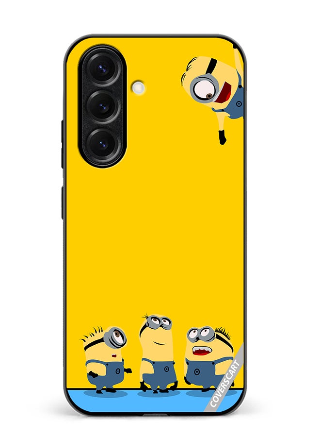 VR CREATIVE Protective Case Cover For Samsung Galaxy S25 Minions Design Multicolour