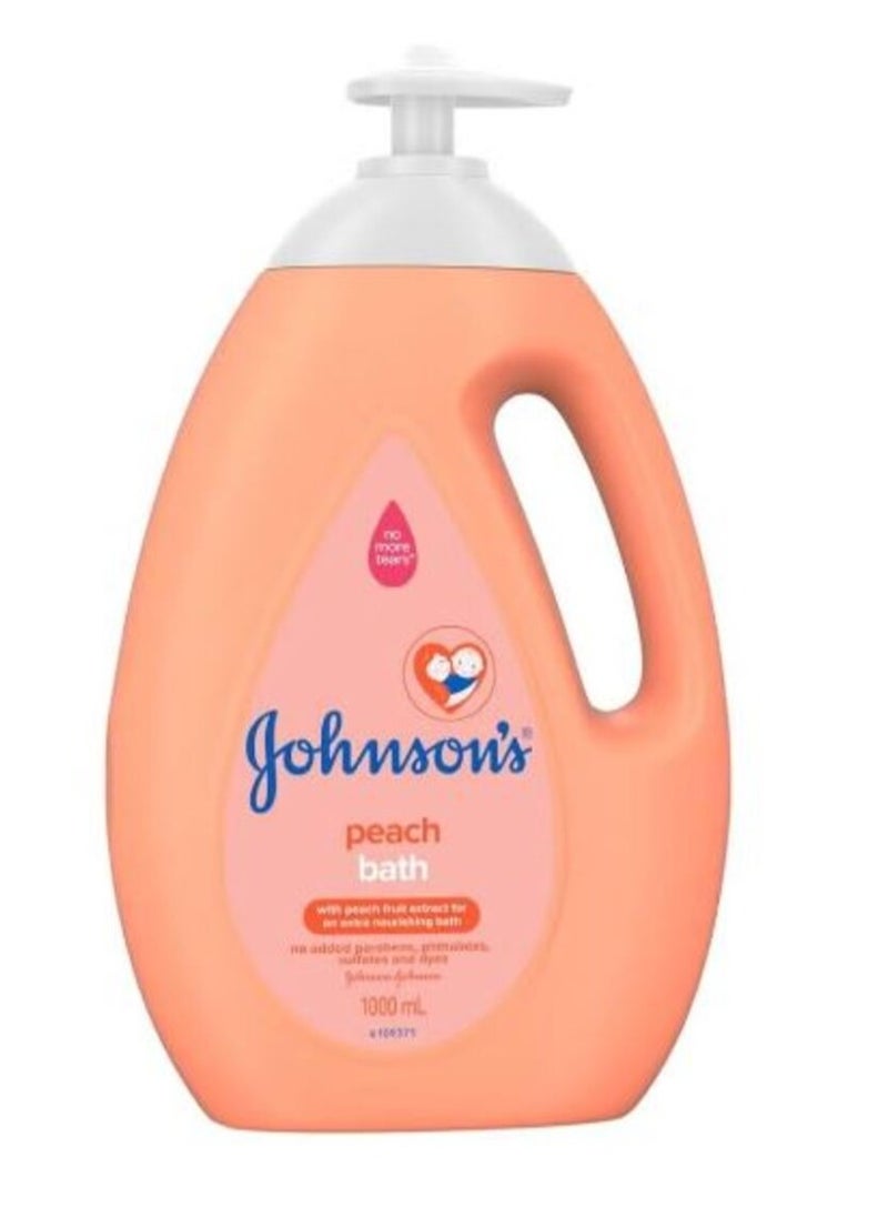 Johnson's Baby Peach Baby Bath 1000 ML 
