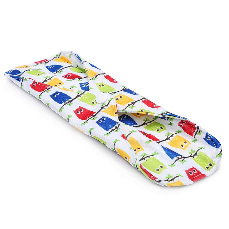 Reusable Sanitary Pad - Superfine Soft Fiber for Sensitive Skin - Bamboo Charcoal Washable Menstrual Pad With Wings - Odor Neutralizing Super Absorbent Eco Friendly Daily Period Protection - Image 5