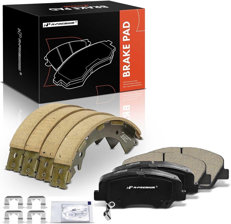 A-Premium Ceramic Disc Brake Pads Set for Hyundai and Kia - Image 1