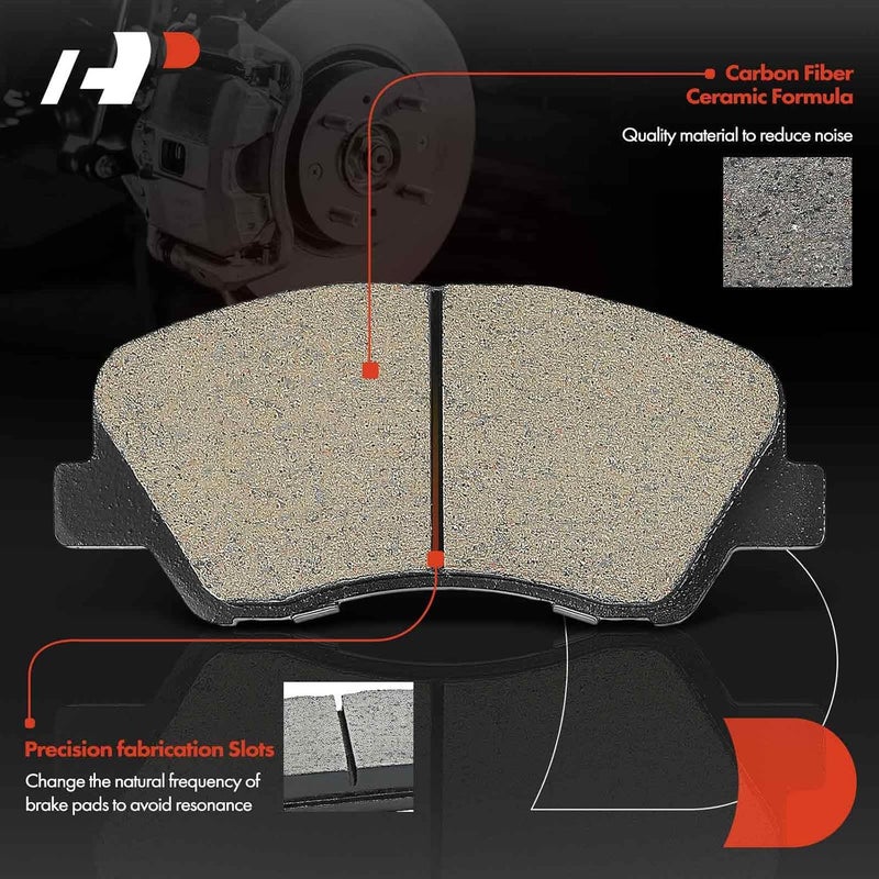 A-Premium Ceramic Disc Brake Pads Set for Hyundai and Kia - Image 4