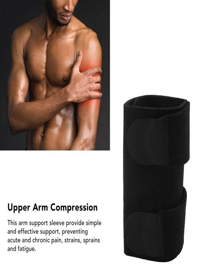 Ashata Bicep Tendonitis Brace Compression Support, Upper Arm Brace Bicep Support Bands for Pain Relief, Adjustable Strap Arm Support for Upper Arm, Bicep Wrap for Men - Image 4