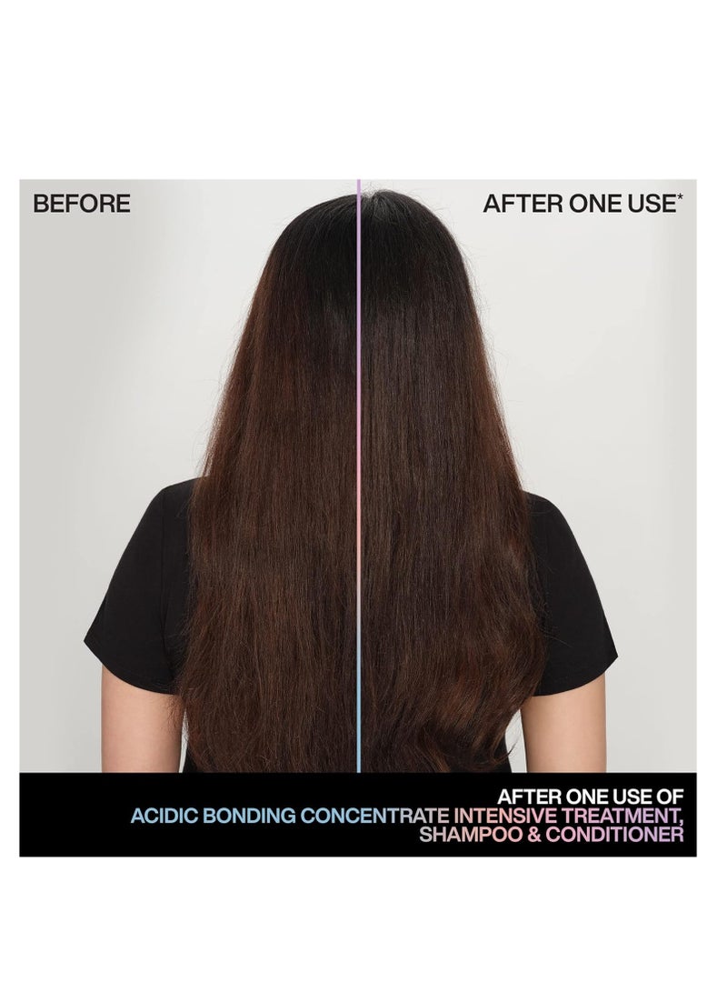REDKEN REDKEN Bonding Shampoo & Conditioner Set for Damaged Hair Repair | Acidic Bonding Concentrate | Sulfate-Free | Repairs Bleached or Color-Treated Hair | For All Hair Types  - Image 5