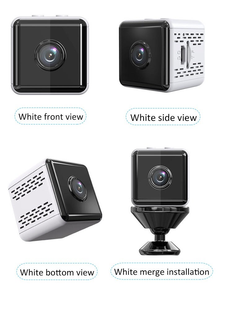 Mi VAZA - Mini HD 4K Night Vision and Motion Detection-Wireless WiFi White with 32GB Memory Card - Image 1