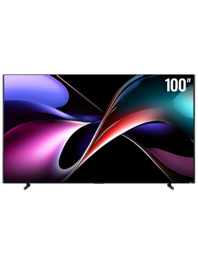 Hisense 100-Inch Premium UX Series RGB-MiniLED 4K UHD HDR Google Smart TV(100UX, 2025) - RGB MiniLED, Up to 8000 nits, 3D Color Master Pro, Native 165Hz Panel, 6.2.2 CineStage X, 2 Year Warranty 100UX black - Image 3