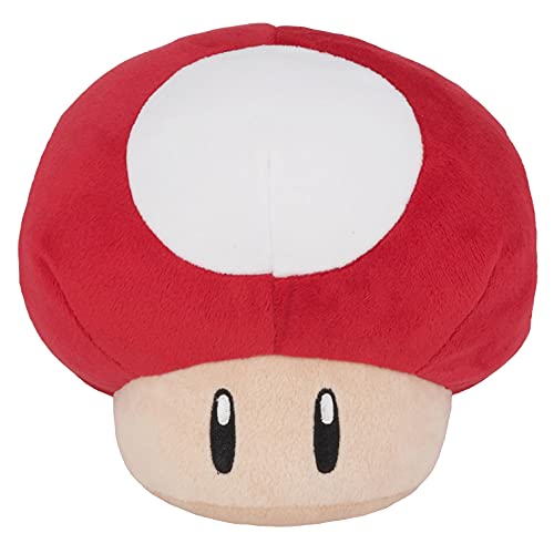 Little Buddy 1820 Super Mario All Star Collection Super Mushroom 6 PlushRed - Image 1