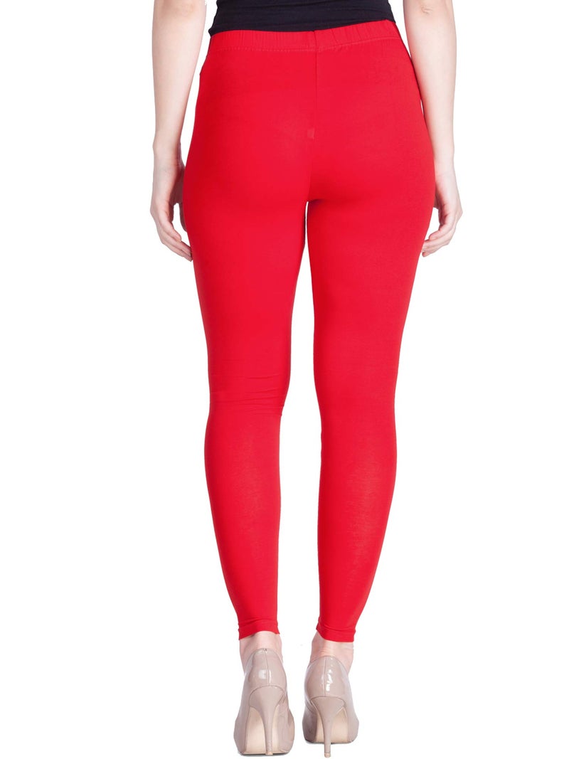 Lyra Cotton Premium Ankle Leggings for Women (Pack of 3) Multicolour - Image 4