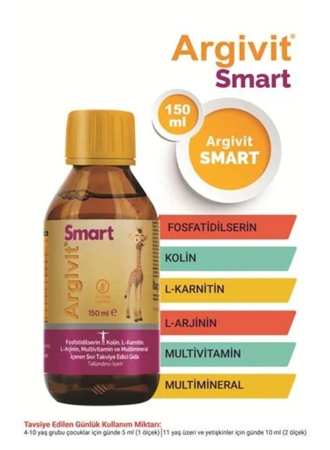 Argivit Smart Liquid Multivitamin & Multimineral Supplement for Focus & Immunity - Image 2
