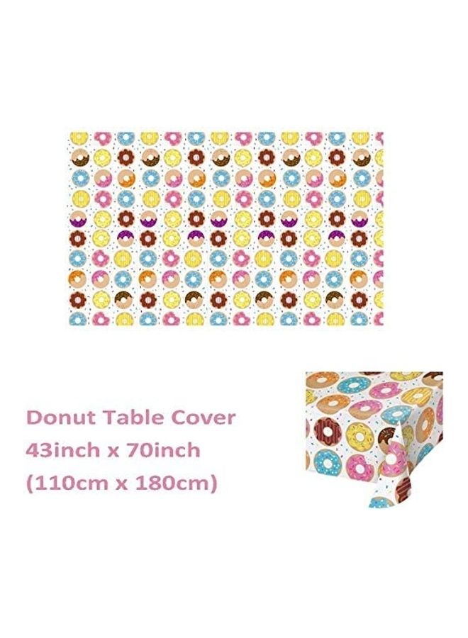NIBEMINENT 113-Piece Donut Printed Party Supplies Set - Image 5