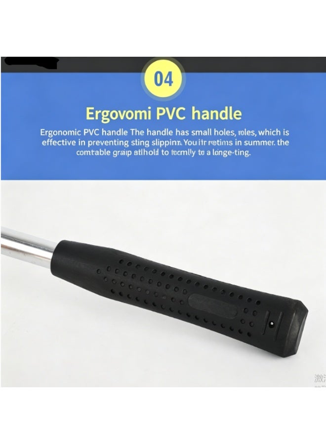 Small Rubber Mallet Hammer – 25 mm Lightweight Double-Sided Rubber and Plastic Head | Non-Slip Ergonomic Grip | Durable, Scratch-Free Tool for Jewelry Making & Repair, Delicate Craft, Furniture Setup - Image 4