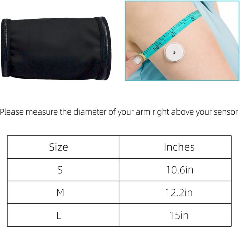 rainbowstar Diabetic Sensor Armband Diabetes Sensor Cover Protects Insulin Pod During Sports and Swimming Washable and Reusable S - Image 5