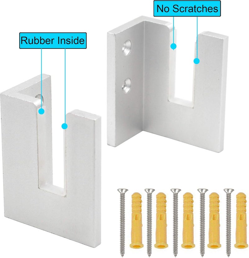 YYST Snowboard Wall Mount Snowboard Wall Rack Hanger - No Board - Fit Snowboard, Longboard (1) - Image 2