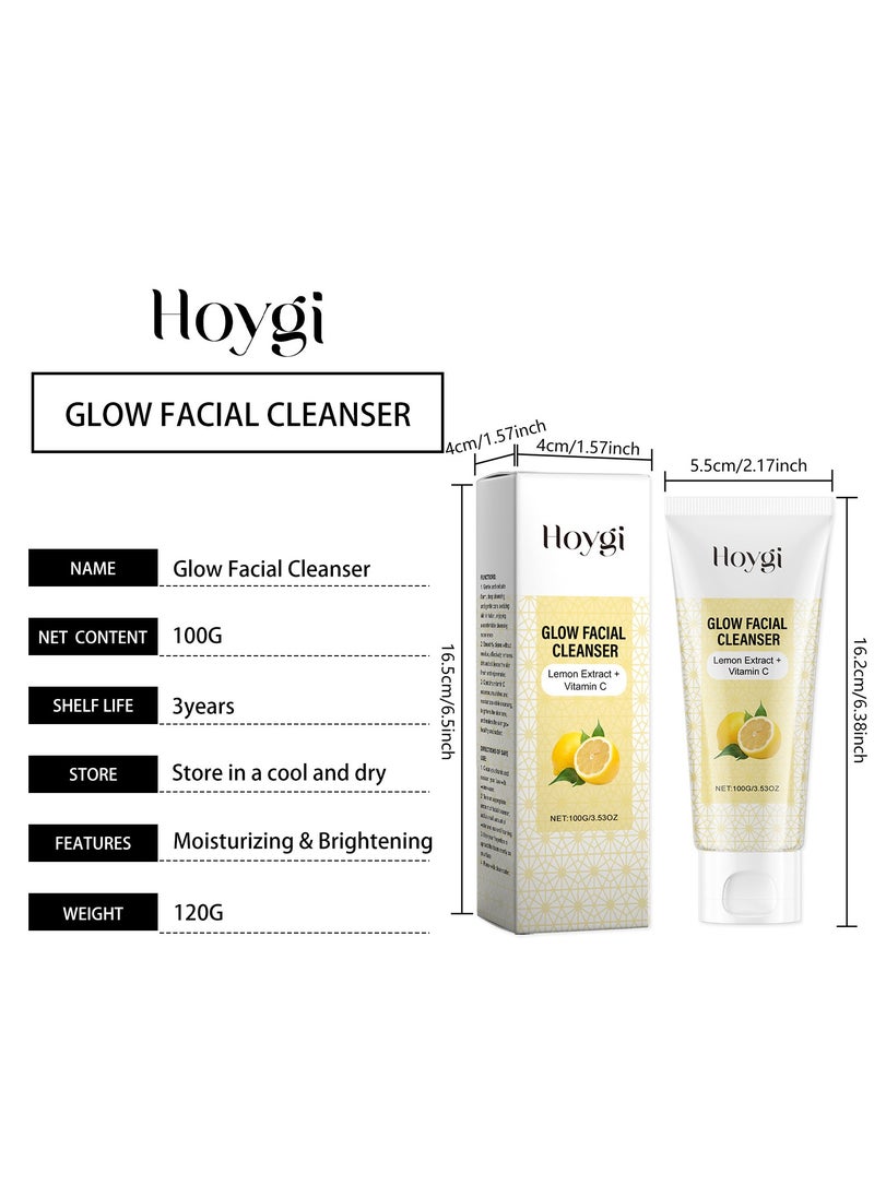 Vitamin C Brightening Cleanser | With Lemon Extract & Vitamin C Refreshing & Brightens Skin Deep Cleansing - pzsku/Z4DA0CAB387EB95239434Z/45/_/1740628270/ad8e1975-0861-4086-a3c3-5f9ca75ee091