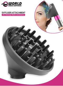 Eworld Portable Hair Styler Diffuser Attachment, Compatible with HS01, HS03 & HS05, Lightweight and Compact Design for Effortless Hair Drying and Styling  - Image 1