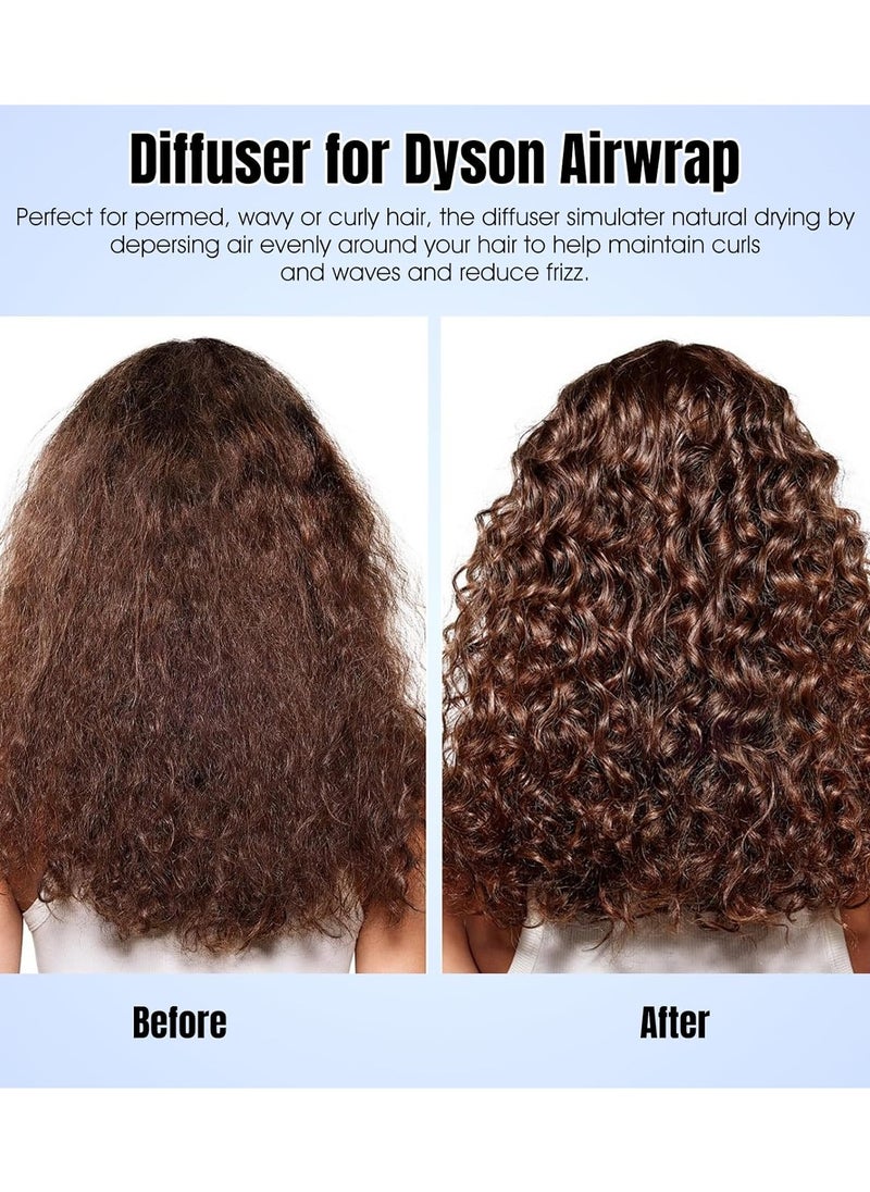 Eworld - Portable Hair Styler Diffuser Attachment, Compatible with HS01, HS03 & HS05, Lightweight and Compact Design for Effortless Hair Drying and Styling - Image 1