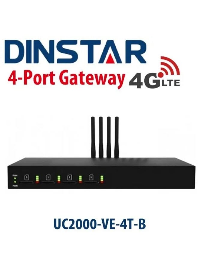 Dinstar UC2000-VE-4T-B GSM Gateway - Image 2