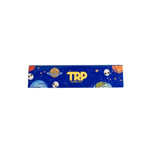 TRP ورق لف التدخين TRP كينج سايز 50 عبوة من 33 ورقة فائقة النحافة لكل منها 100% نباتي (غير مبيض) عضوي لأفضل تجربة تدخين طبيعية غير مكررة - Image 3